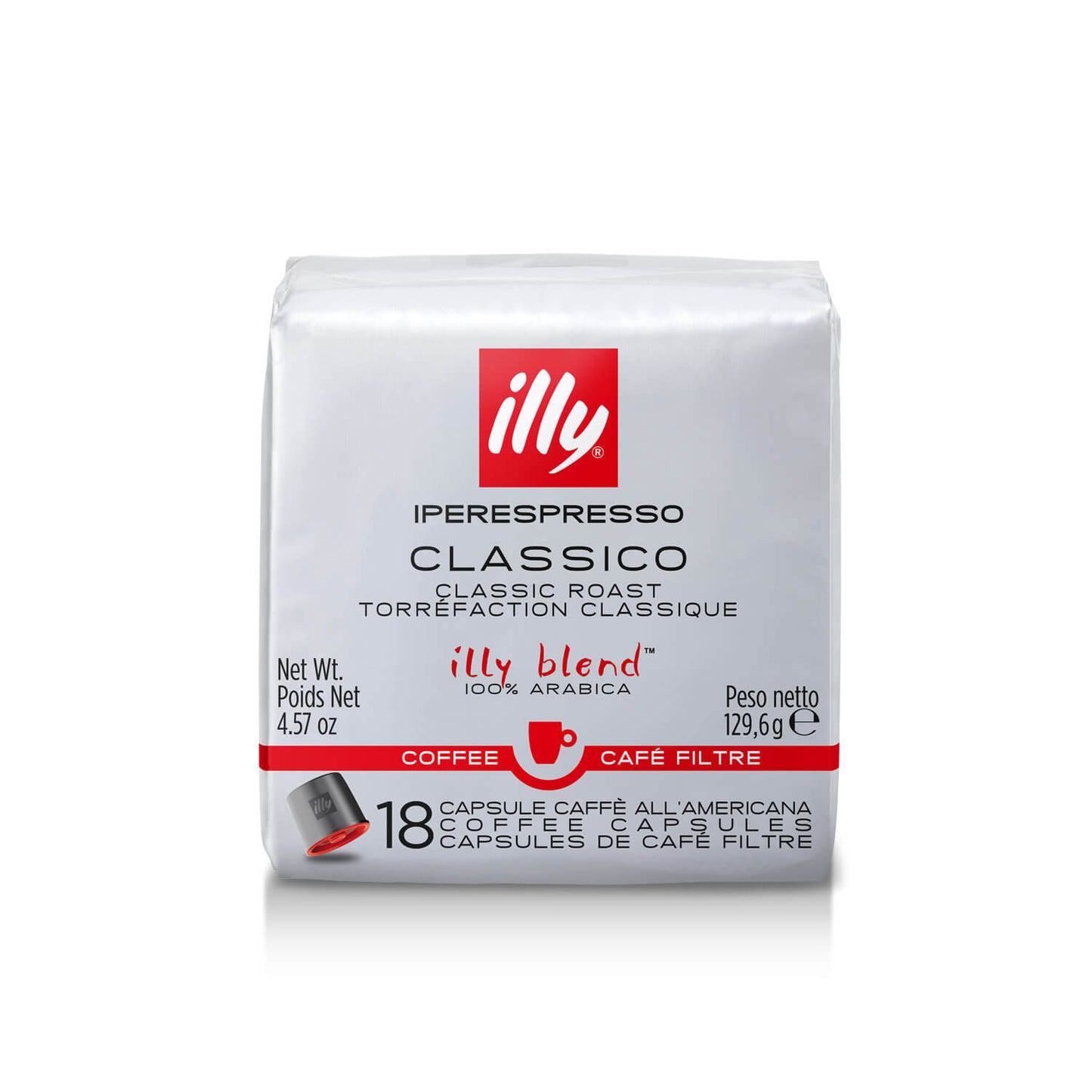 illy Classico filterkoffie Iperespresso (18 capsules)