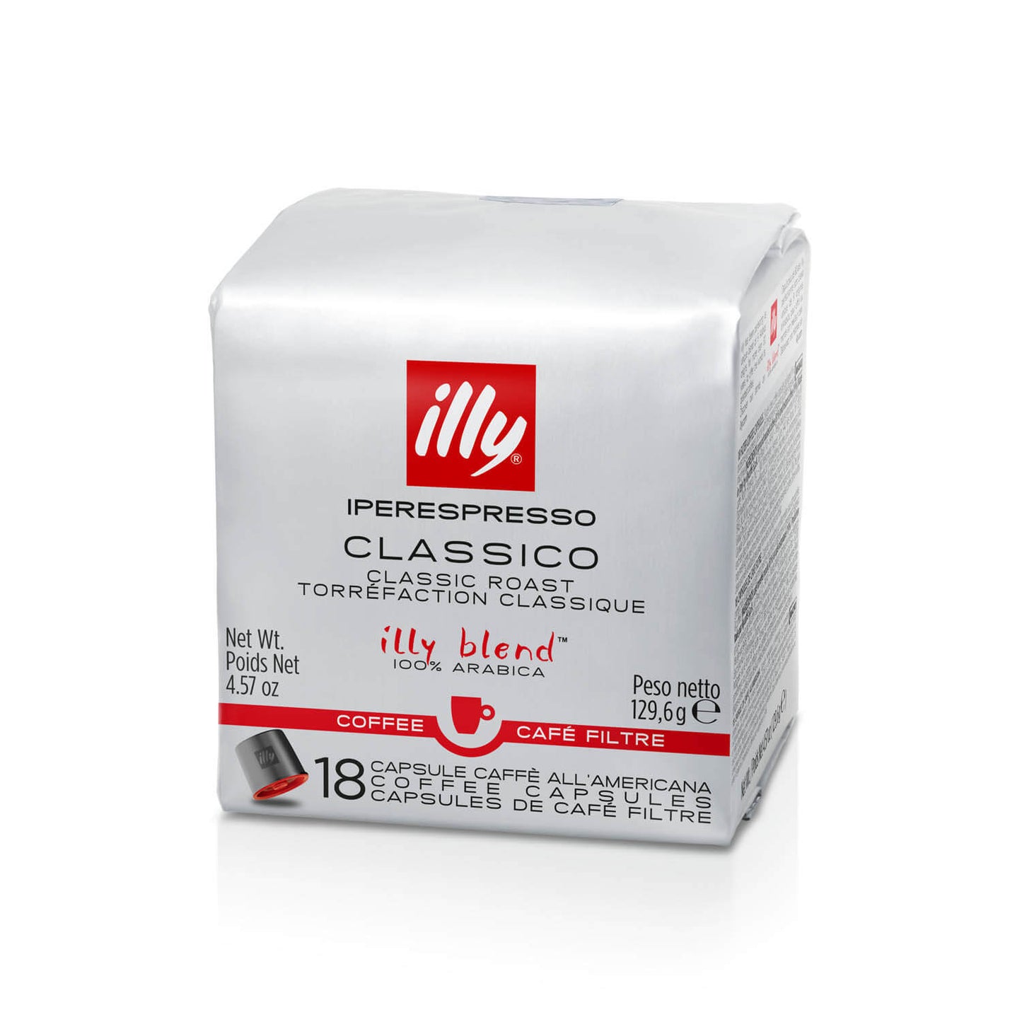 illy Classico filterkoffie Iperespresso (18 capsules)