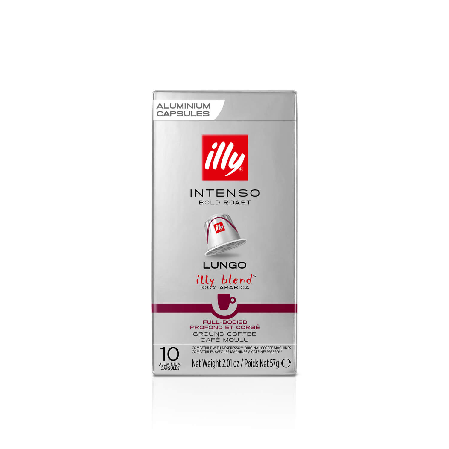 illy Intenso Lungo 10 koffiecups