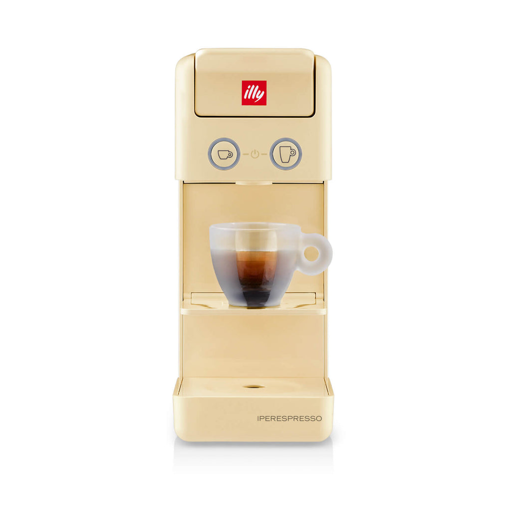 Y3.3 Espresso & Coffee licht geel  Iperespresso koffiemachine