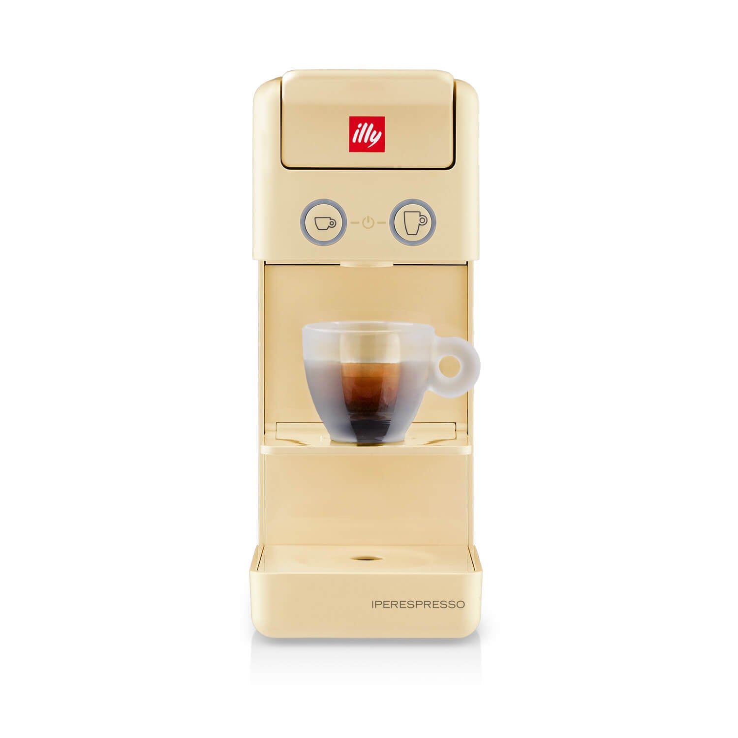 Y3.3 Espresso & Coffee licht geel  Iperespresso koffiemachine