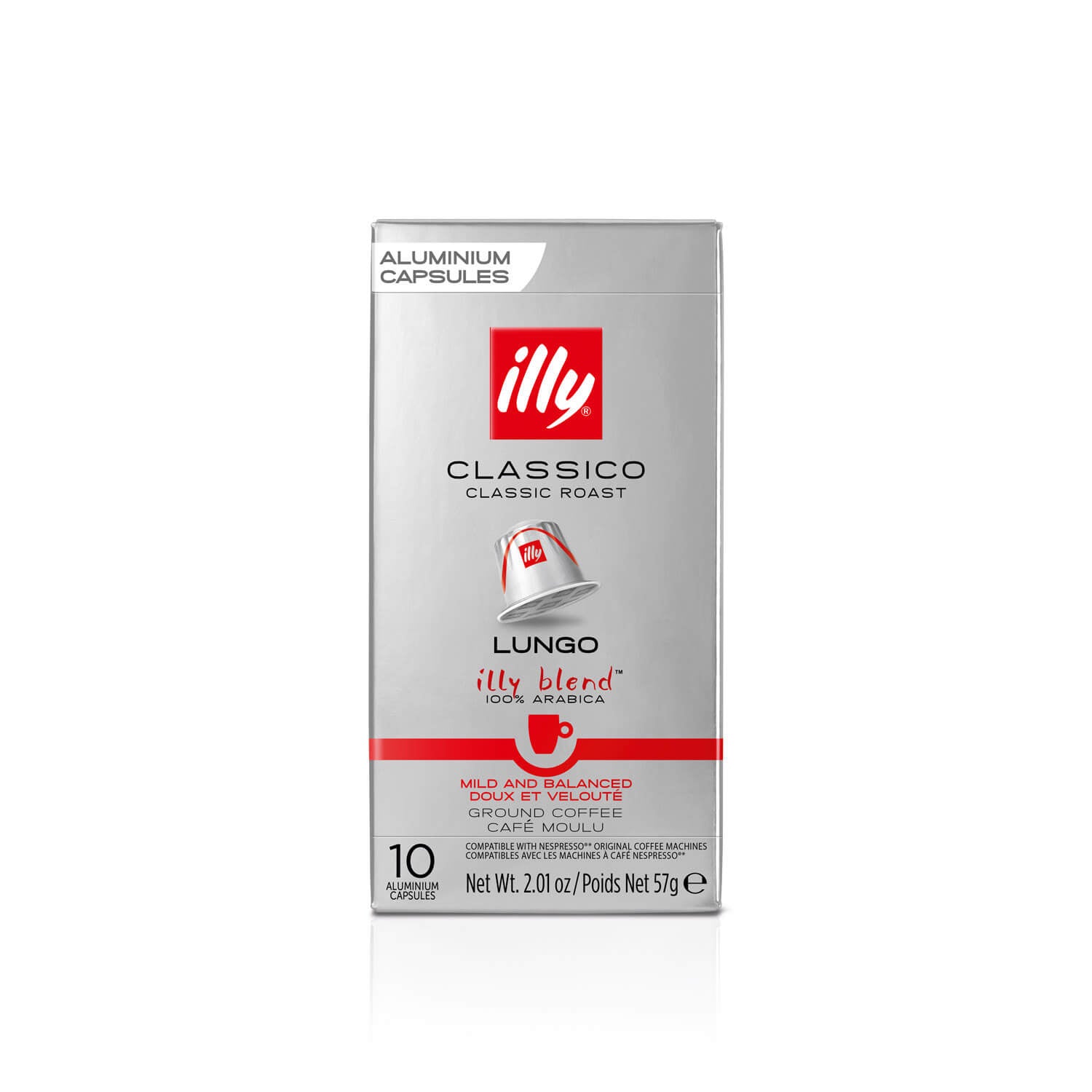 Illy Classico Lungo, 10 capsules