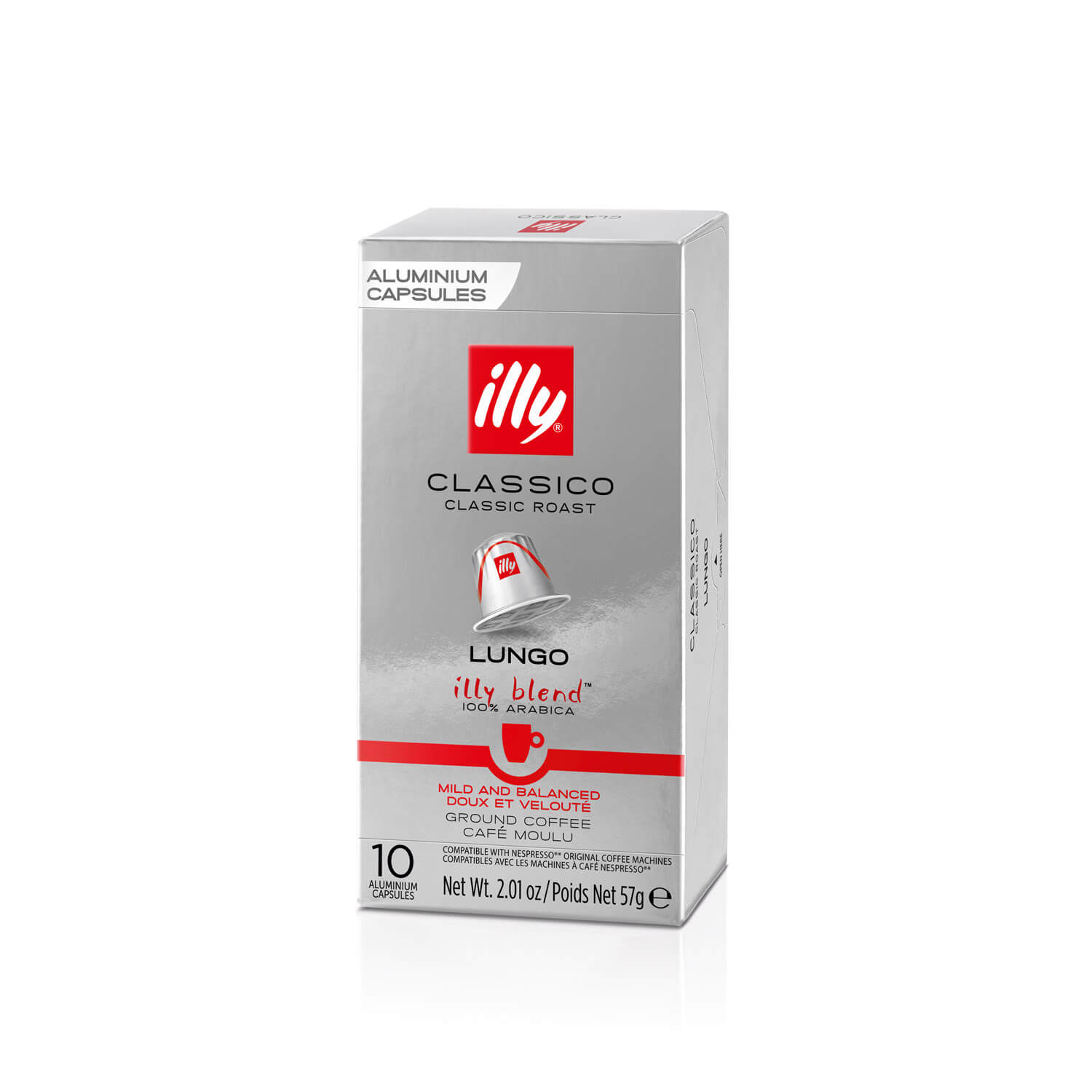 Illy Classico Lungo, 10 capsules