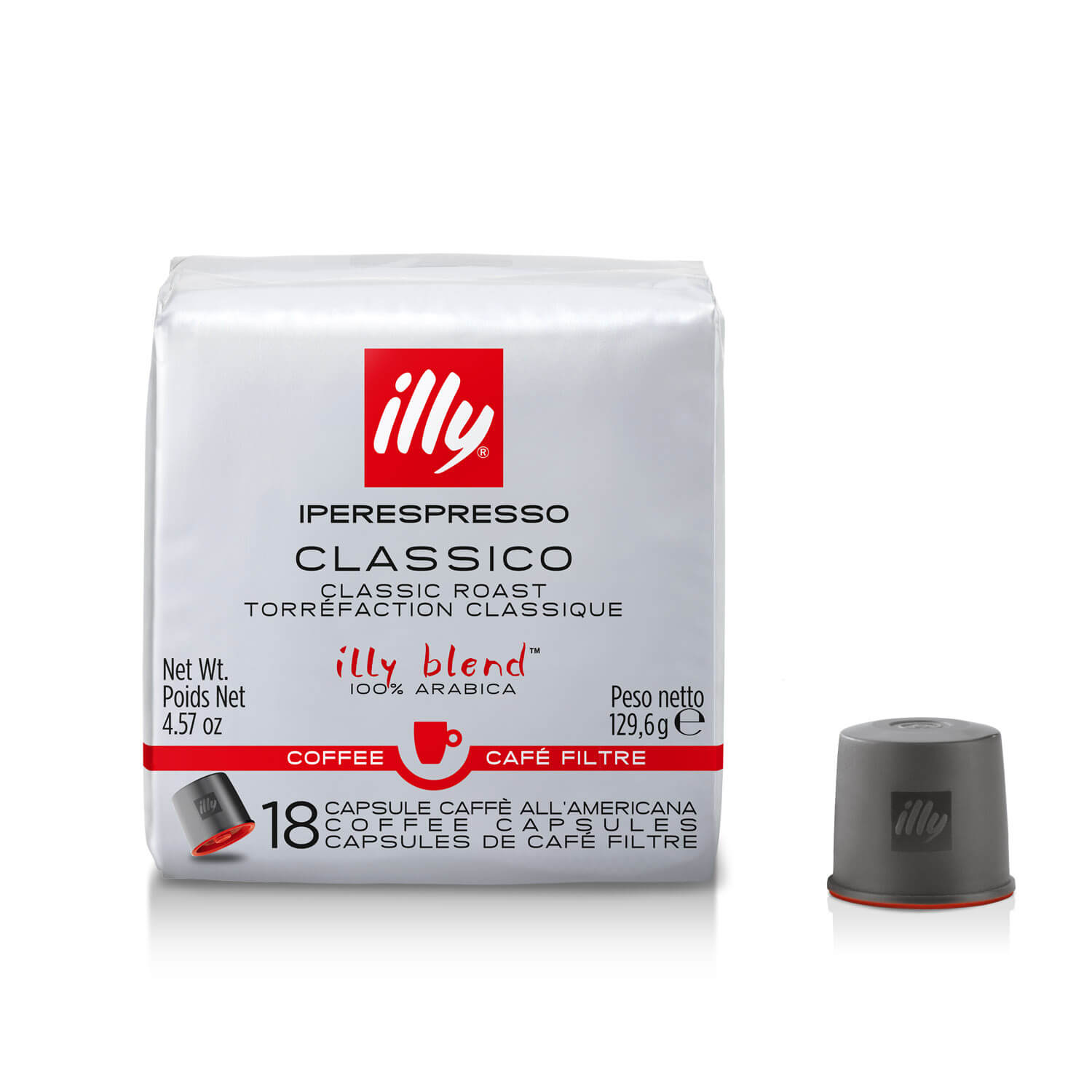illy Classico filterkoffie Iperespresso (18 capsules)