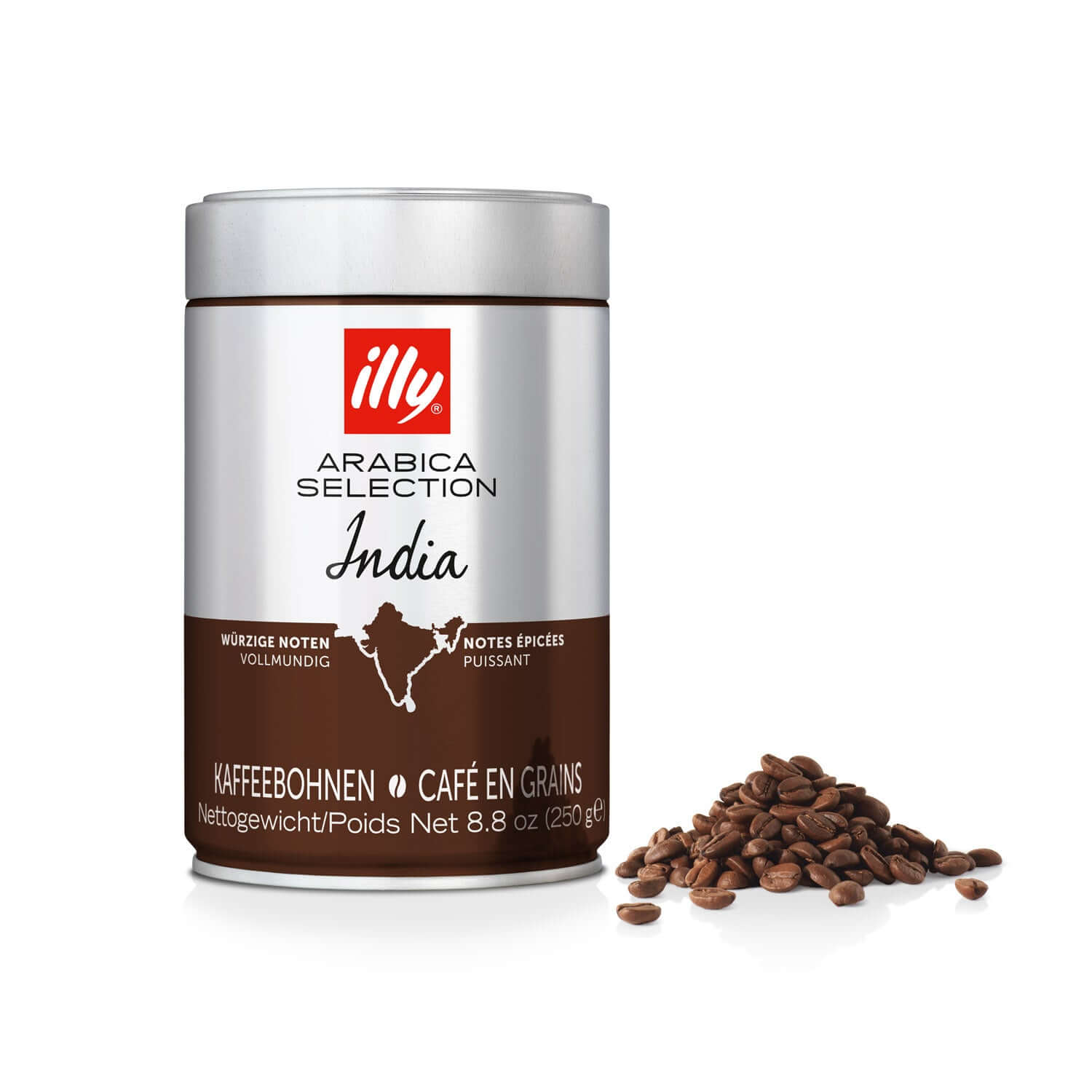 illy India Koffiebonen  (250 gram)