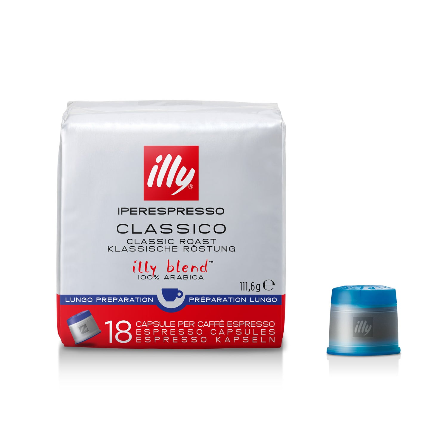 illy Classico Lungo Iperespresso (18 capsules)