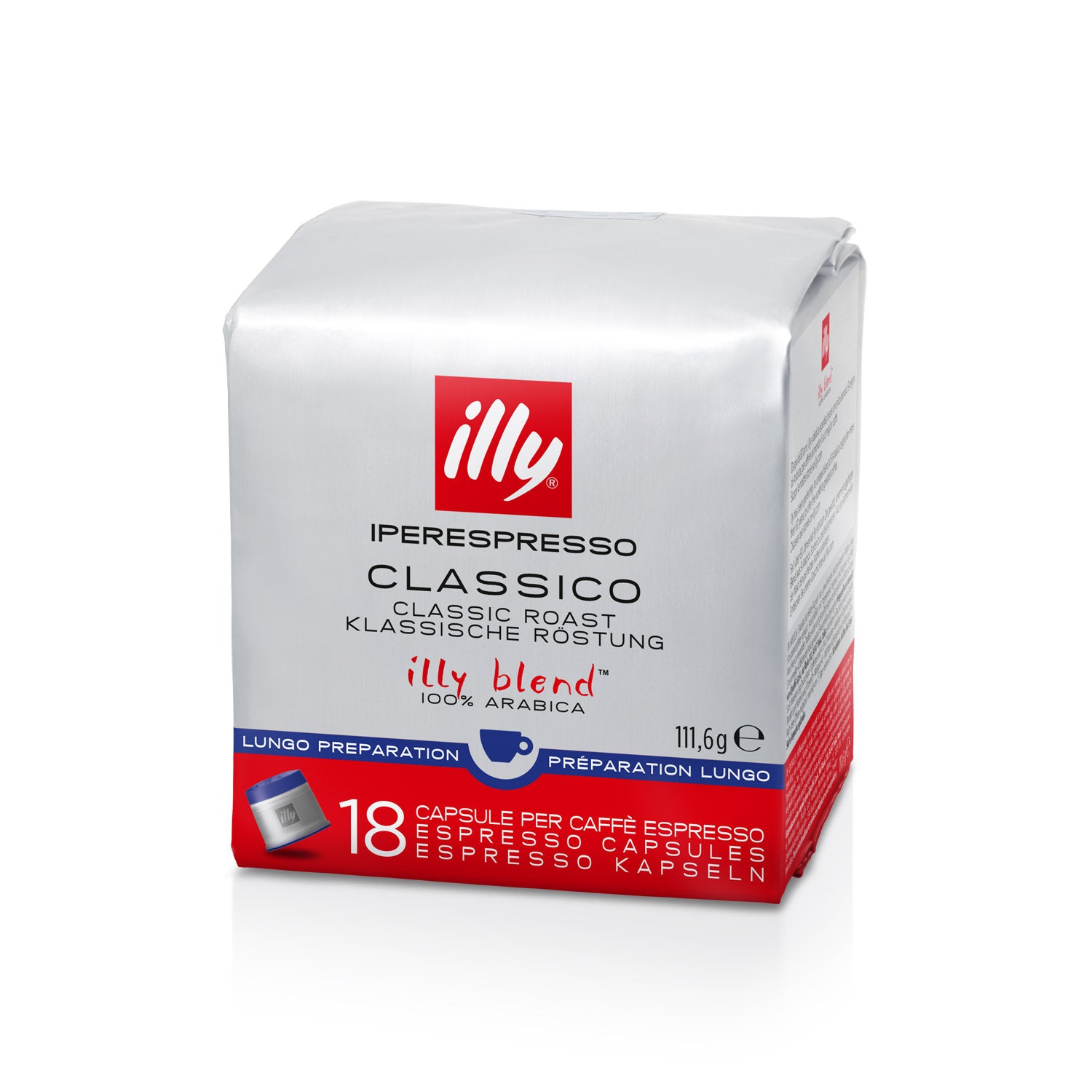 illy Classico Lungo Iperespresso (18 capsules)