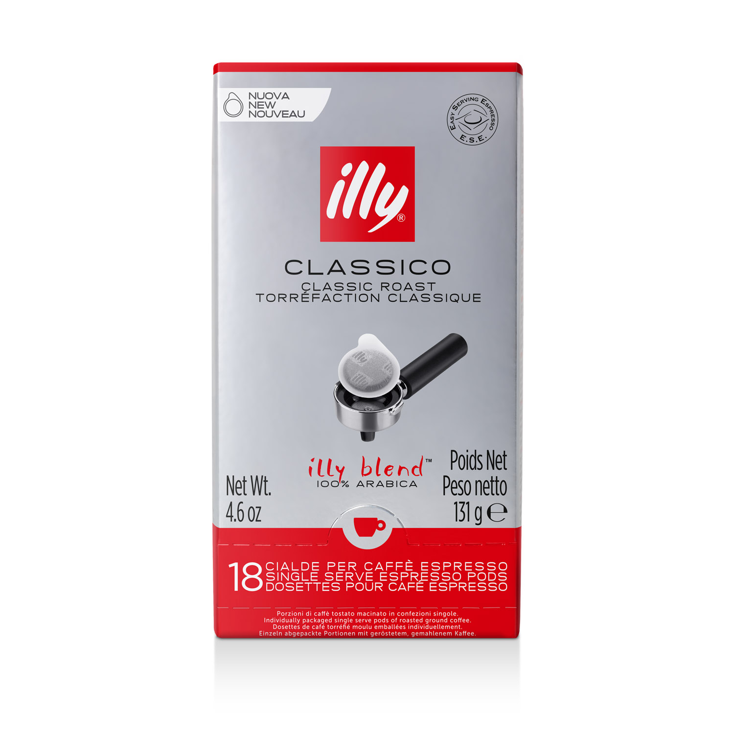 illy E.S.E. Servings pads Monodose Classico (18 stuks)