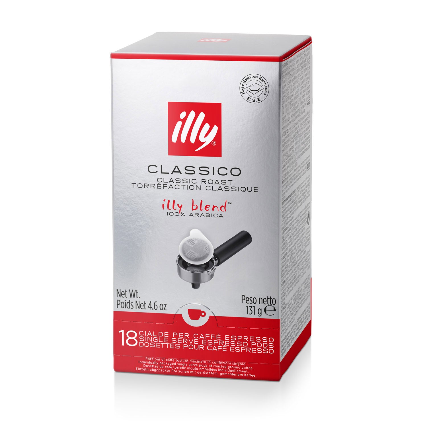 illy E.S.E. Servings pads Monodose Classico (18 stuks)