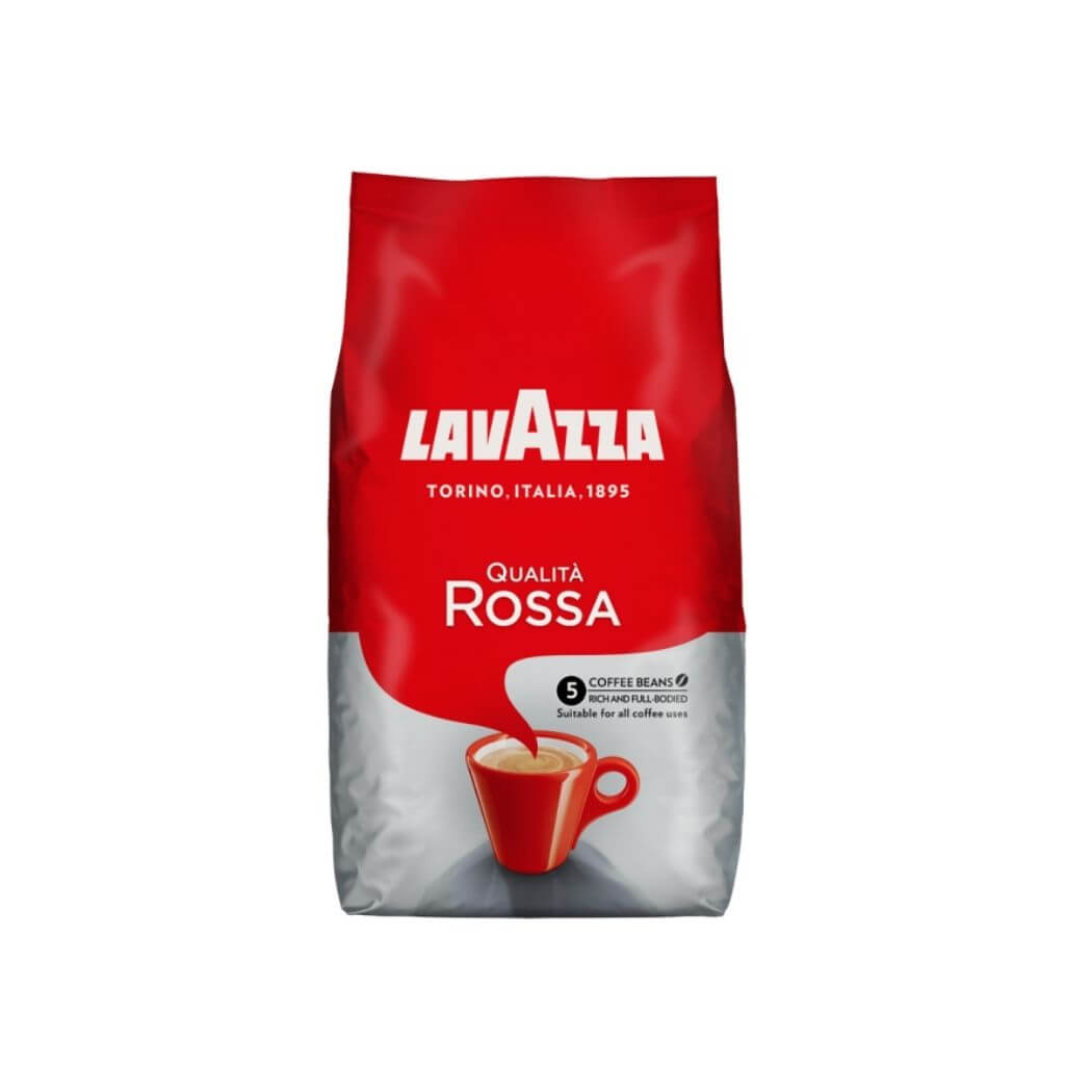 Lavazza Qualita Rossa Koffiebonen 1kg kopen? Op Koffieuitverkoop.nl. :